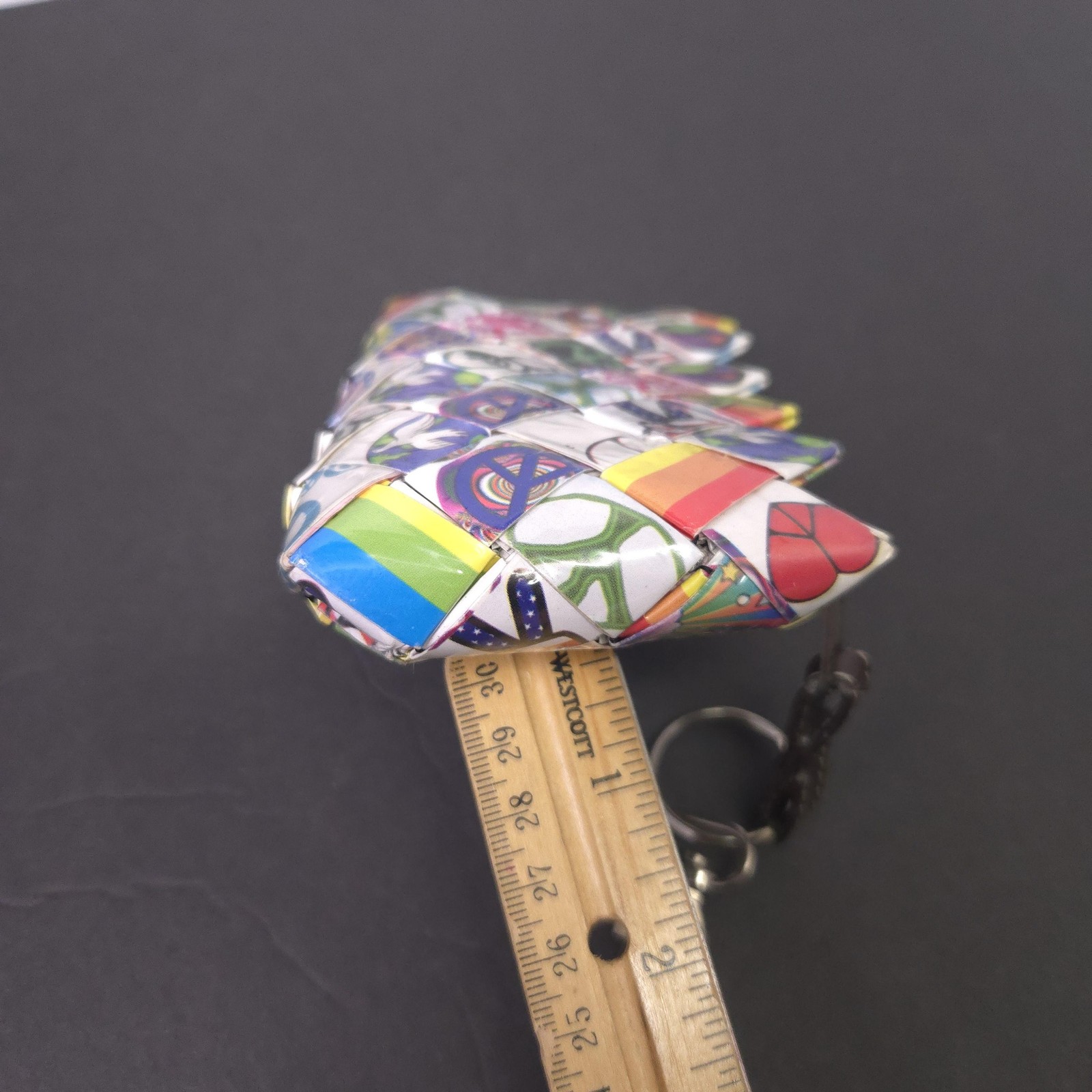 Nahui Ollin Arm Candy Wrapper Bag Wristlet Womens Coin Purse Wallet Y2K OS