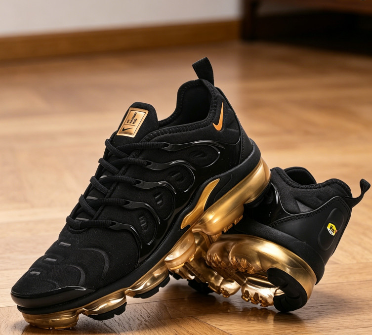 Nike Air Max Vapormax Plus Black Gold Men’s shoes size 11-