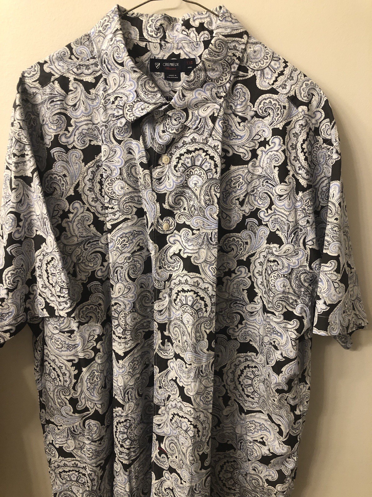 NWOT Daniel Cremieux Mens Classics Paisley Light Blue Gray XXL 2XL Rare Color!