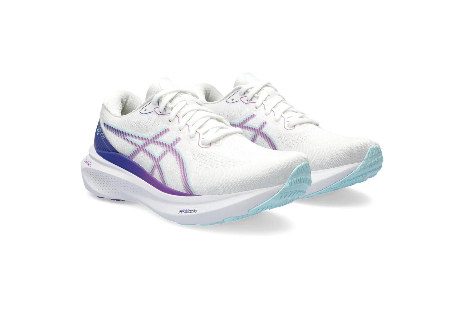 ASICS Wmns Gel Kayano 30 White Cyber Grape 1012B357-100