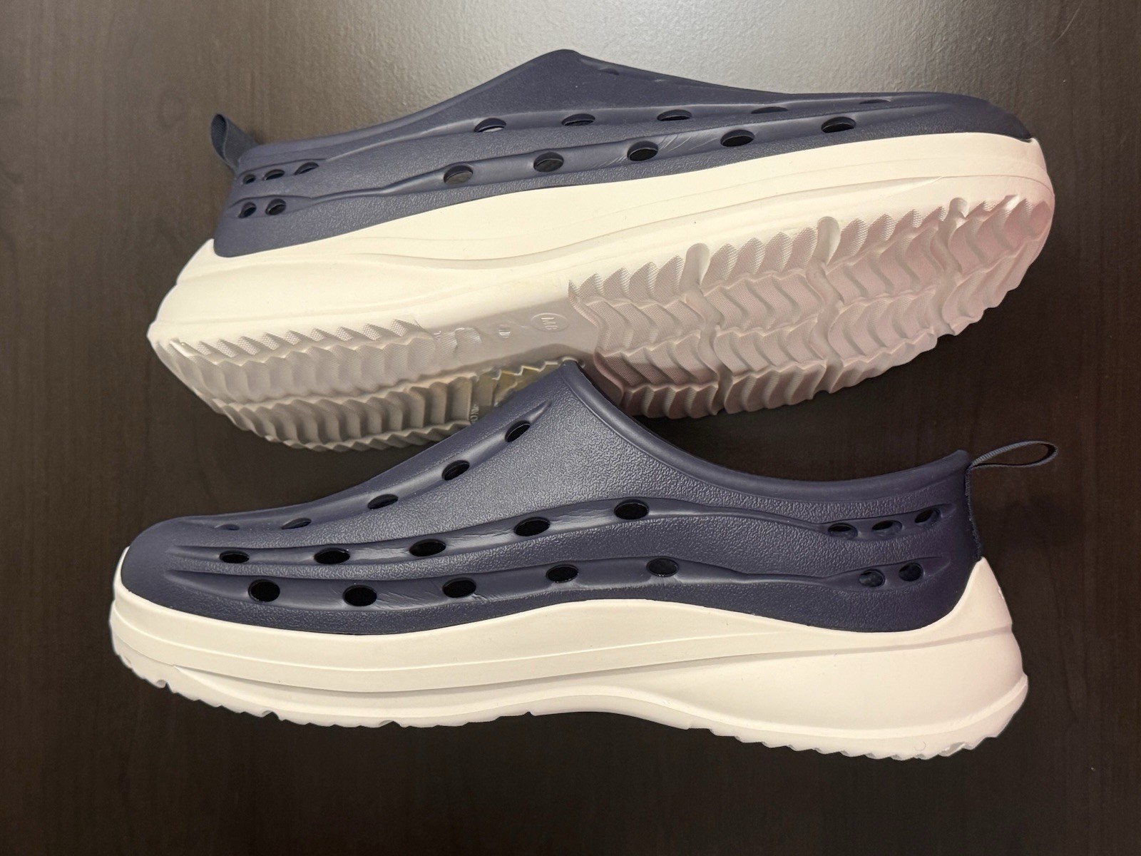 Tommie Copper Recovery Shoes Navy Slip On EVA Arch Support Clogs Unisex M8 W9