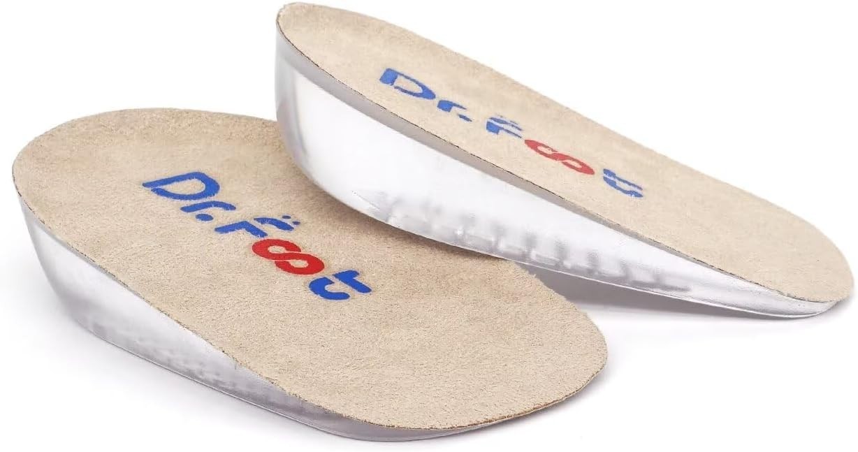 Gel Heel Lift Inserts – Discreet Elevation & Shock Absorption for Everyday Use