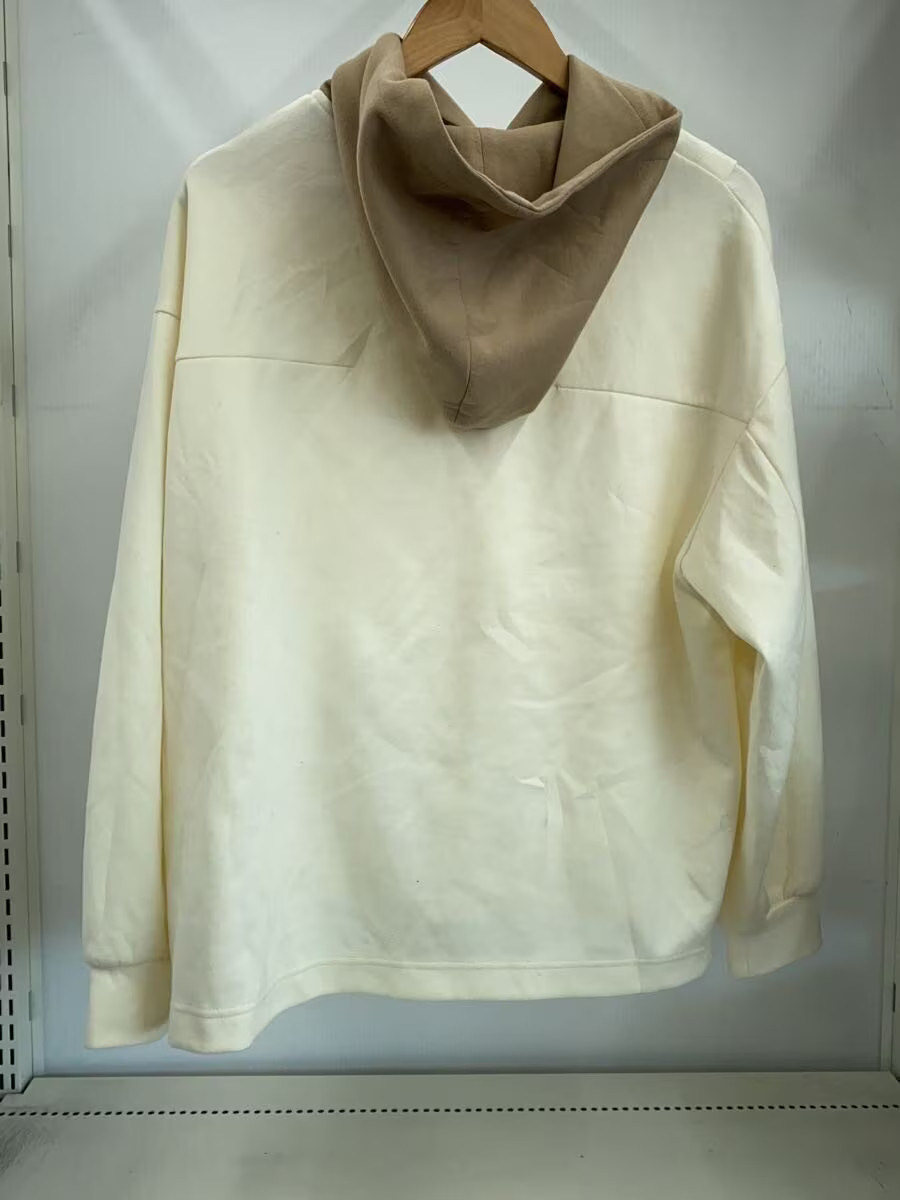 CULLNI Top, Size 1, Polyester, White, Solid Color, 22-SS-050
