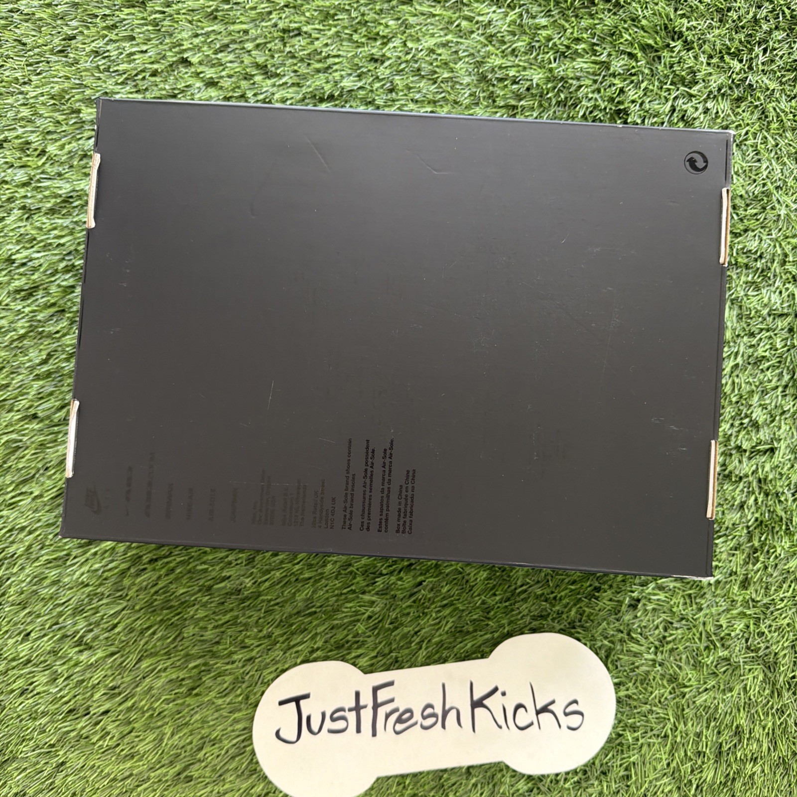 * EMPTY SHOE BOX * Size 9.5 – Air Jordan 1 High Fragment Union Royal IO7847-002