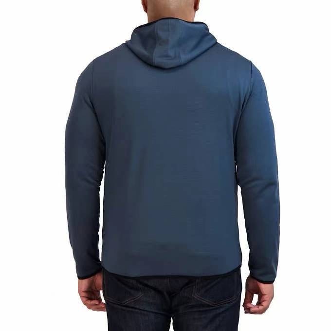 Gerry Men’s Full Zip Hoodie, Blue, Size M