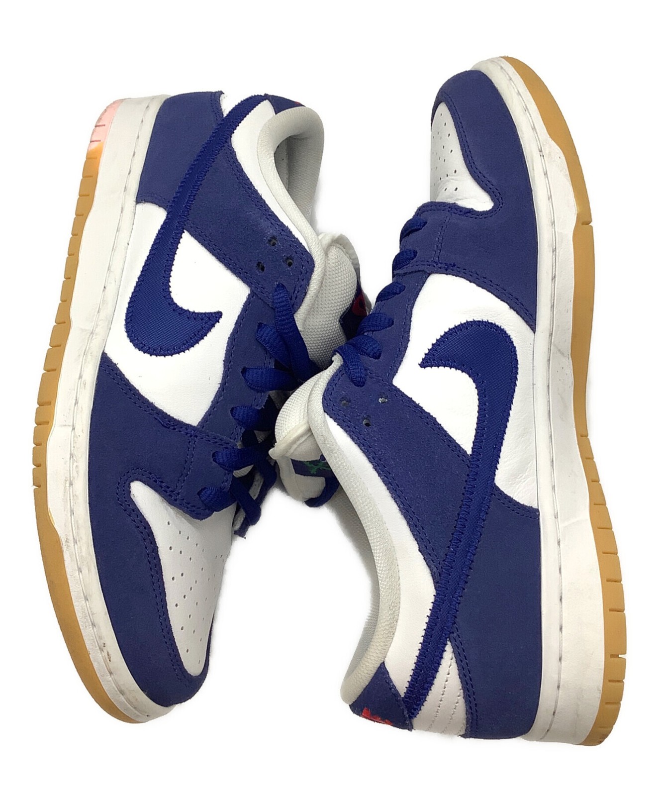 Nike Skateboarding Dunk Low Premium Los Angeles Dodgers Sneakers BFp26