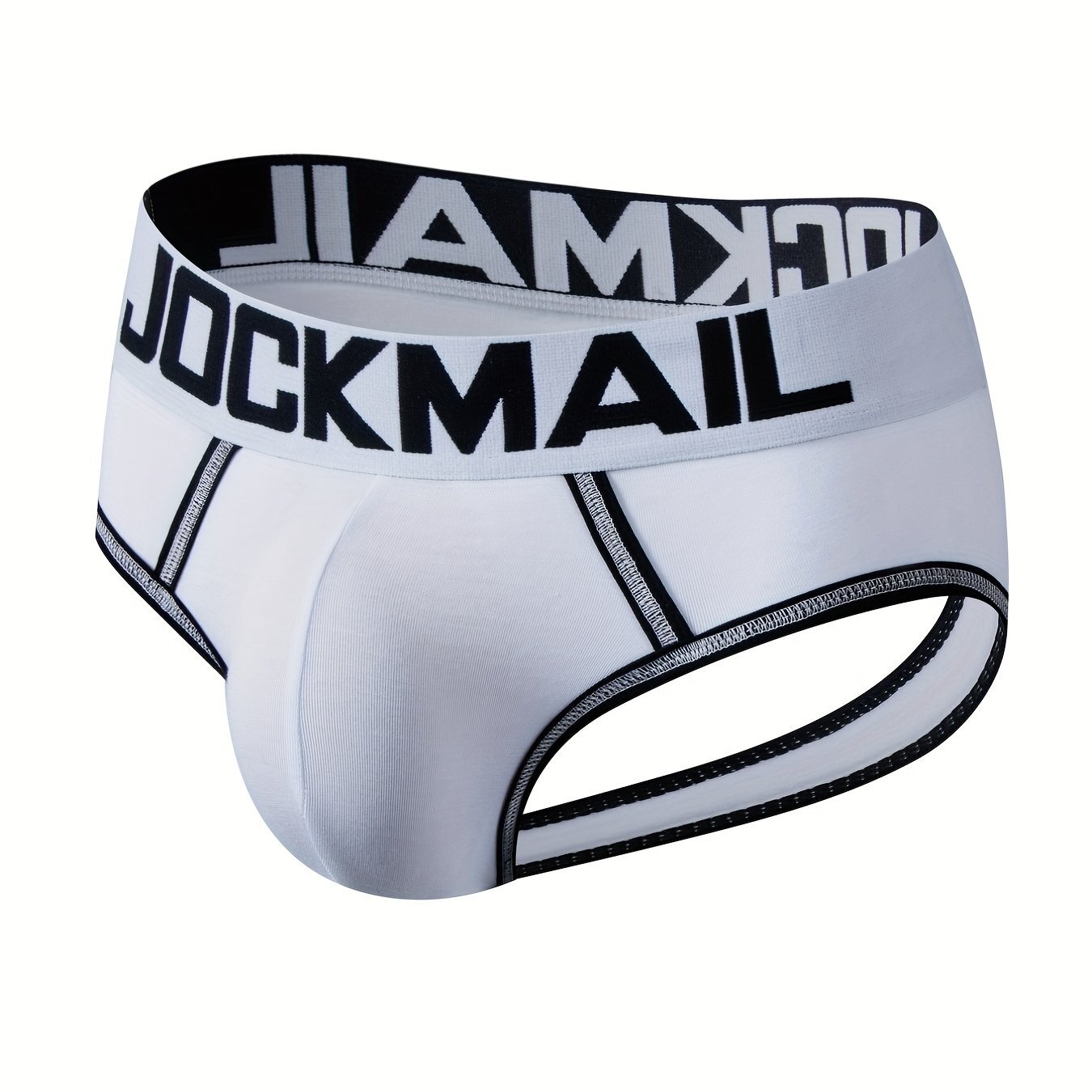Men’s Jockstrap Low Waist Briefs With Open Back Modal Sexy Underwear Cotton Pant