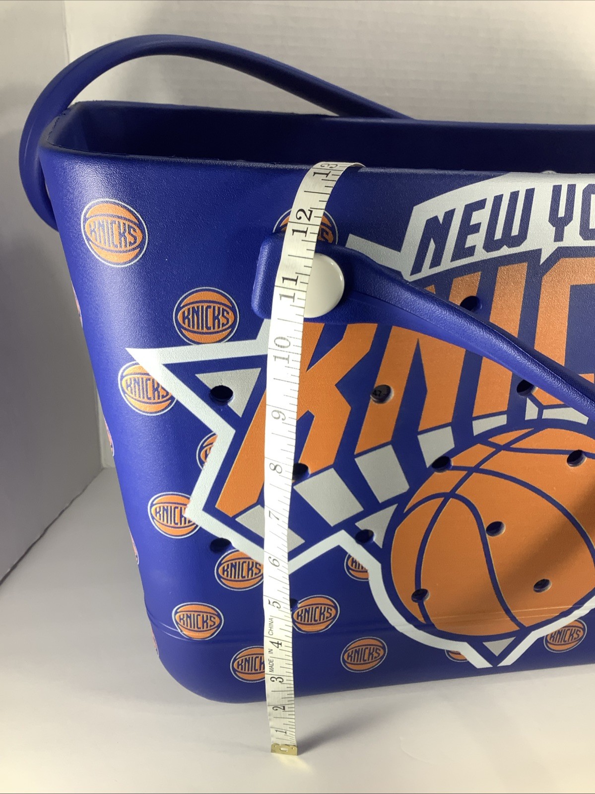 New York Knicks Basketball NBA Bogg Bag Limited XL Edition Tote~17.5”x12.5”x9.5”