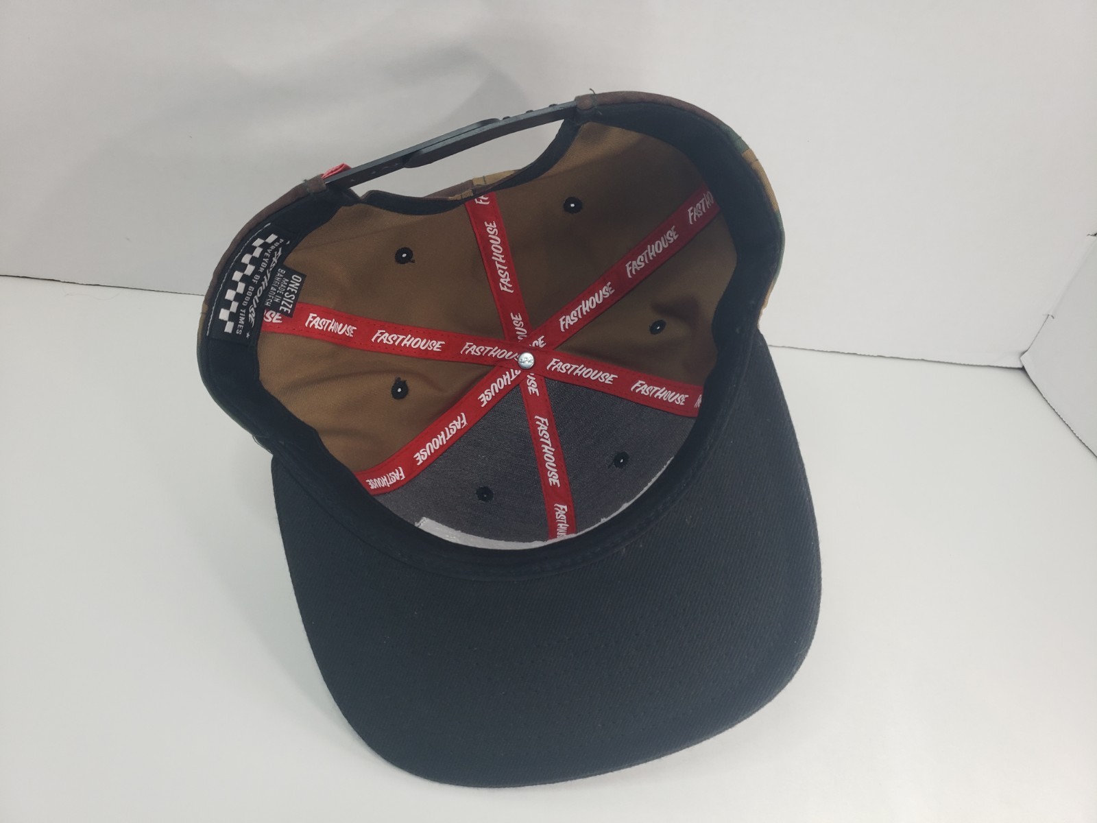 Fasthouse Speed Style Good Times Hat Camo Black Brim
