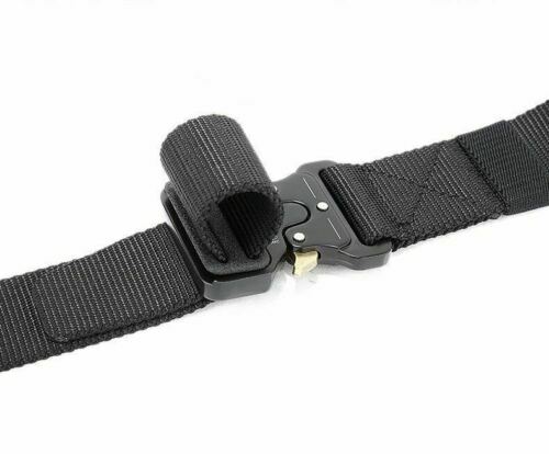 1.5” Magnetic Quick Release Buckle Nylon Webbing Military Tactical Belt