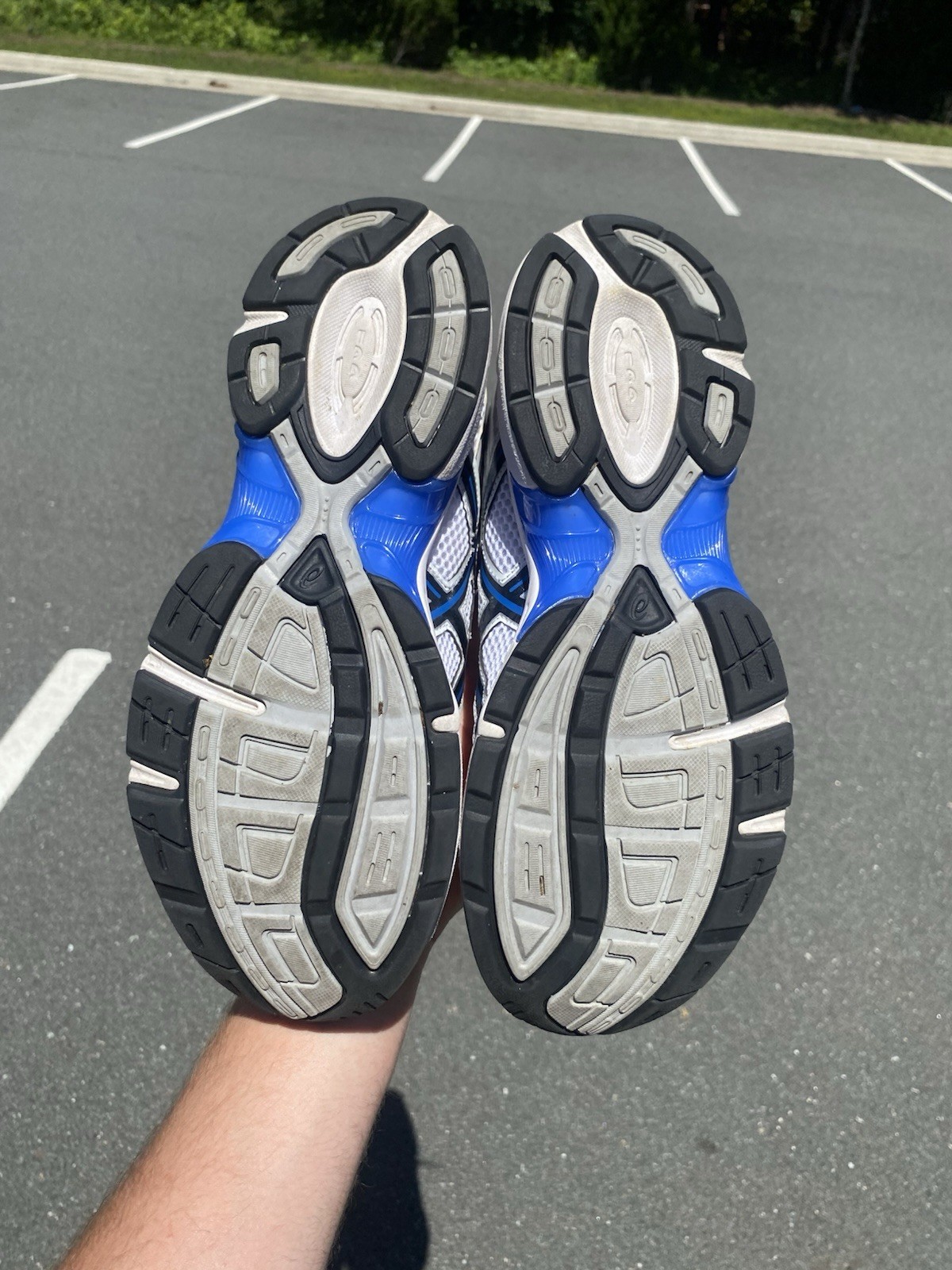 Size 11.5 – ASICS Gel 1130 White Tuna Blue