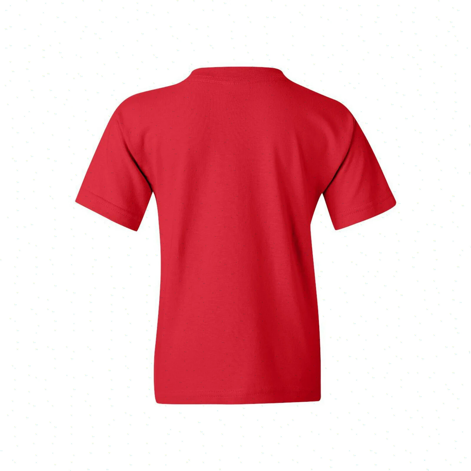 Gildan Youth Unisex Heavy Cotton 5000B XSmall Red SS Crew Neck Cotton Shirt New