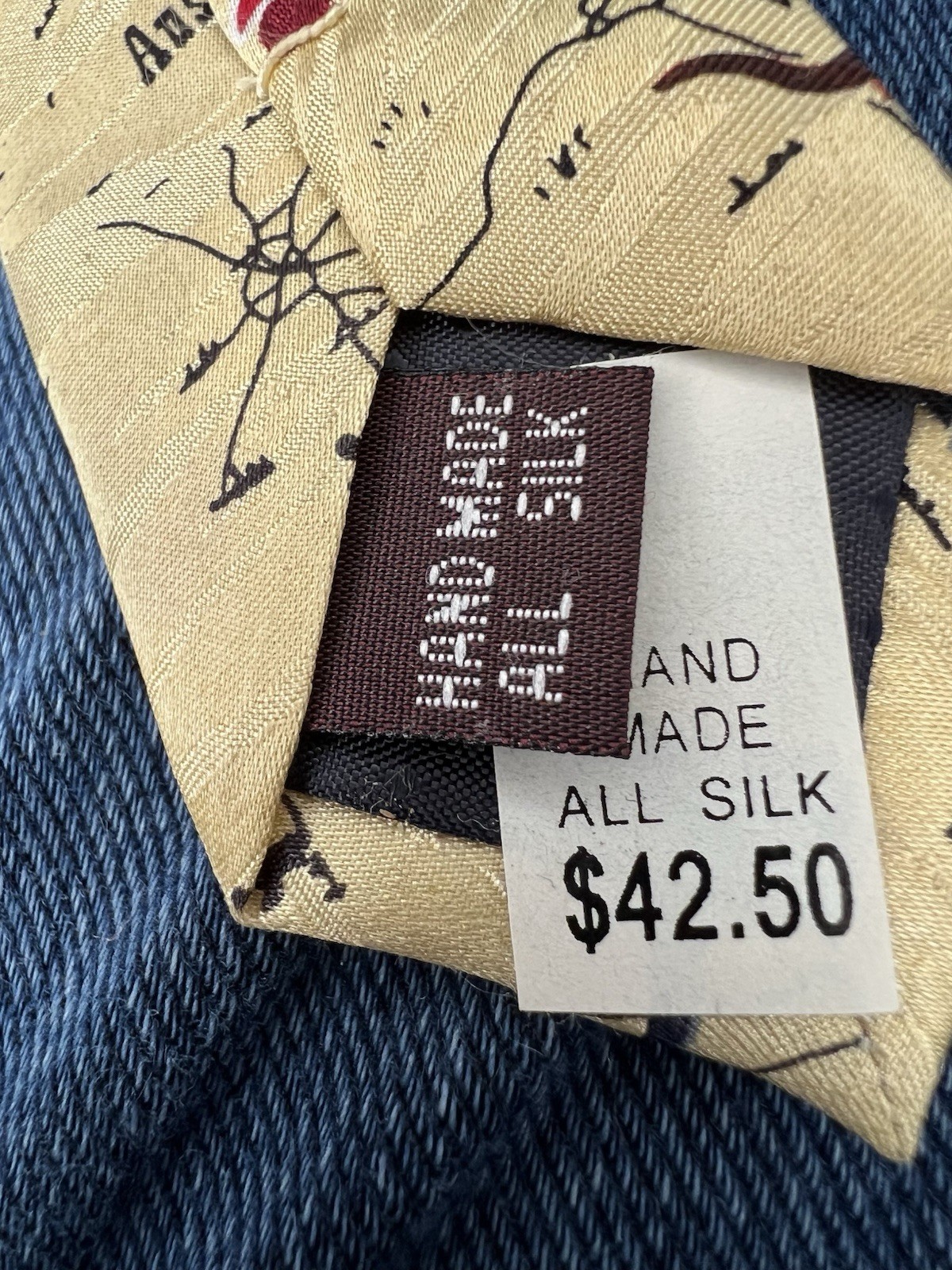 Silk Tie Museum Artifacts Handmade All 58″ x 4″ The Great State Of Texas