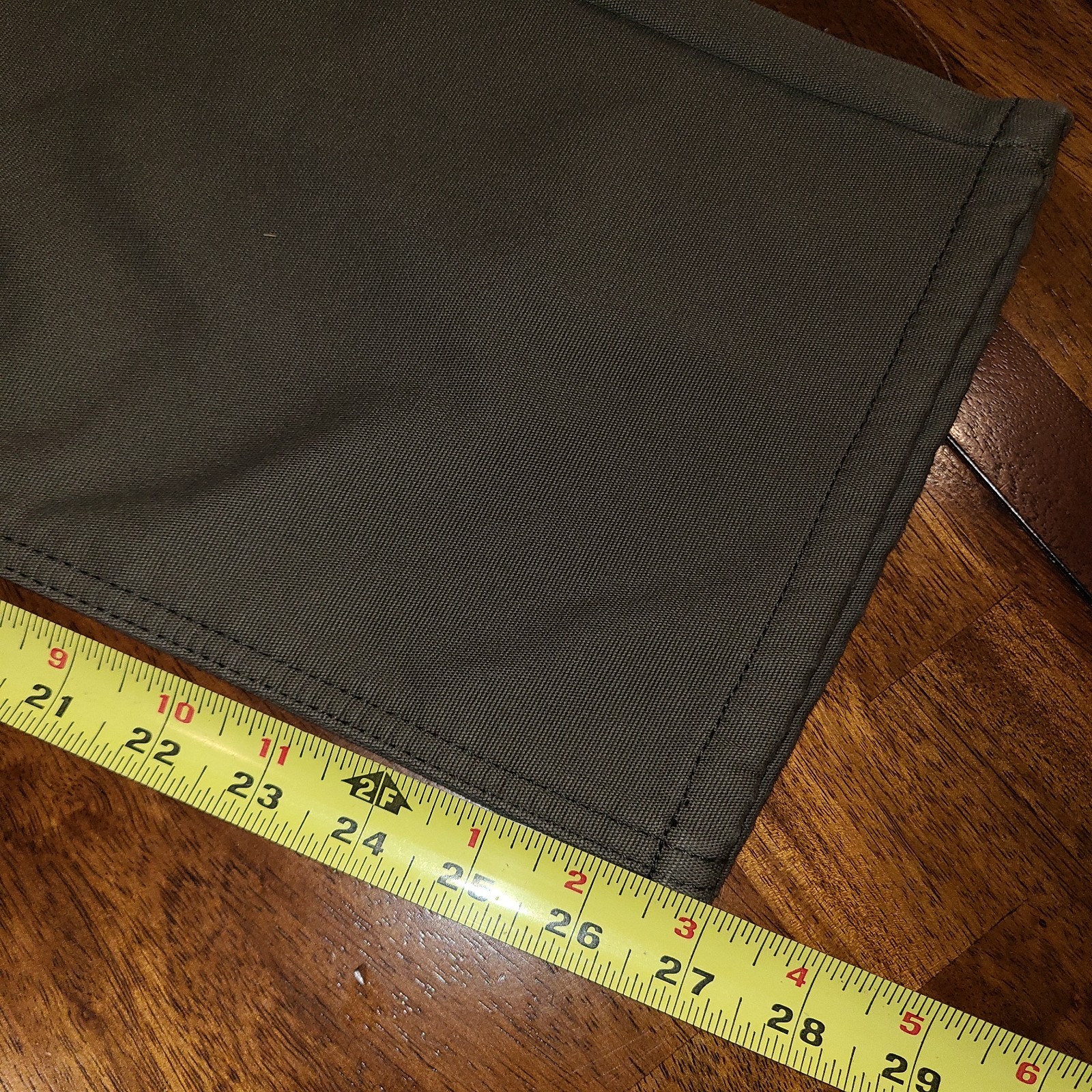 Weatherproof Vintage Fleece Lined Pants Stretch Olive Green Mens Size 38×29