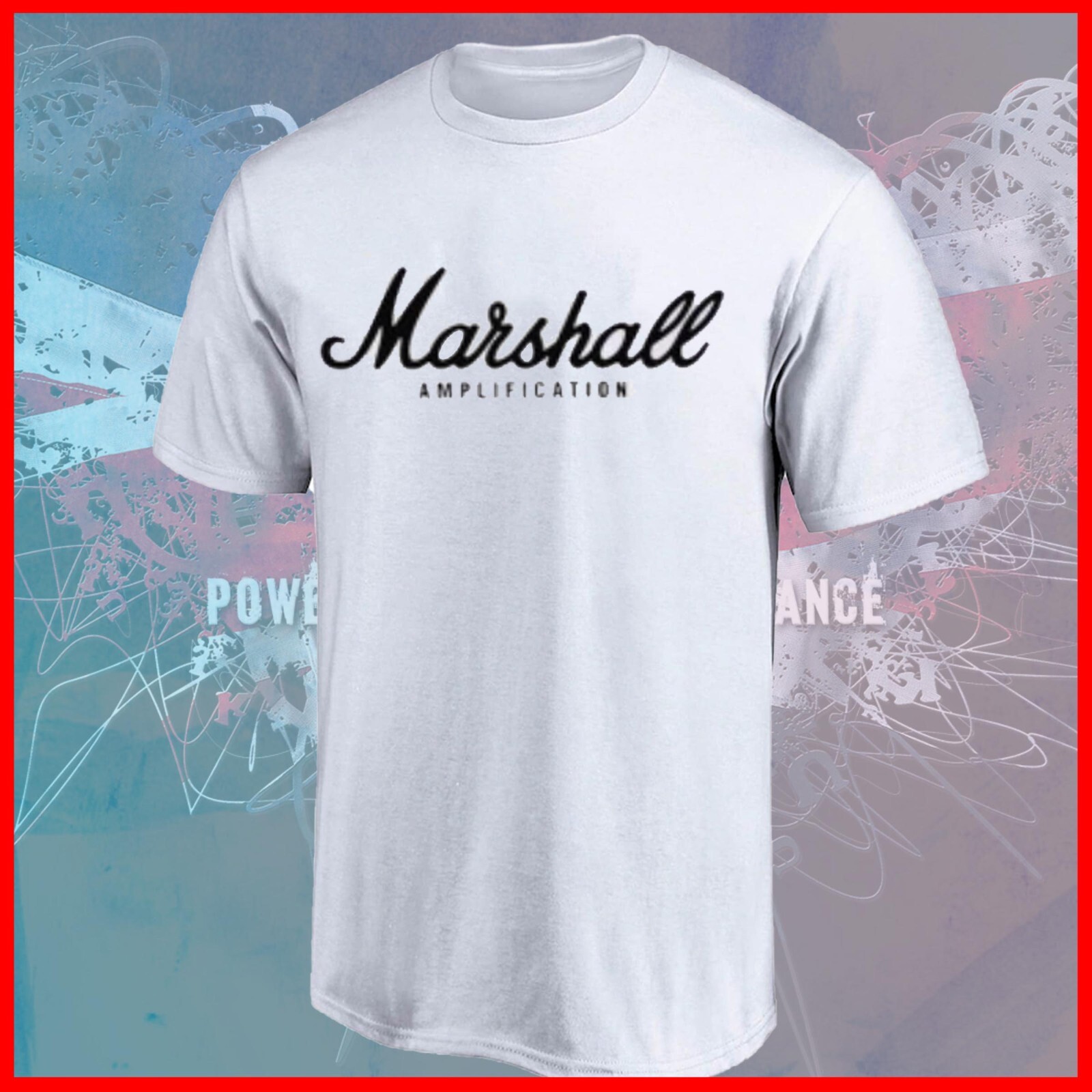 SALE!!! New Shirt Marshall Amplification Shirt All Size S-5XL
