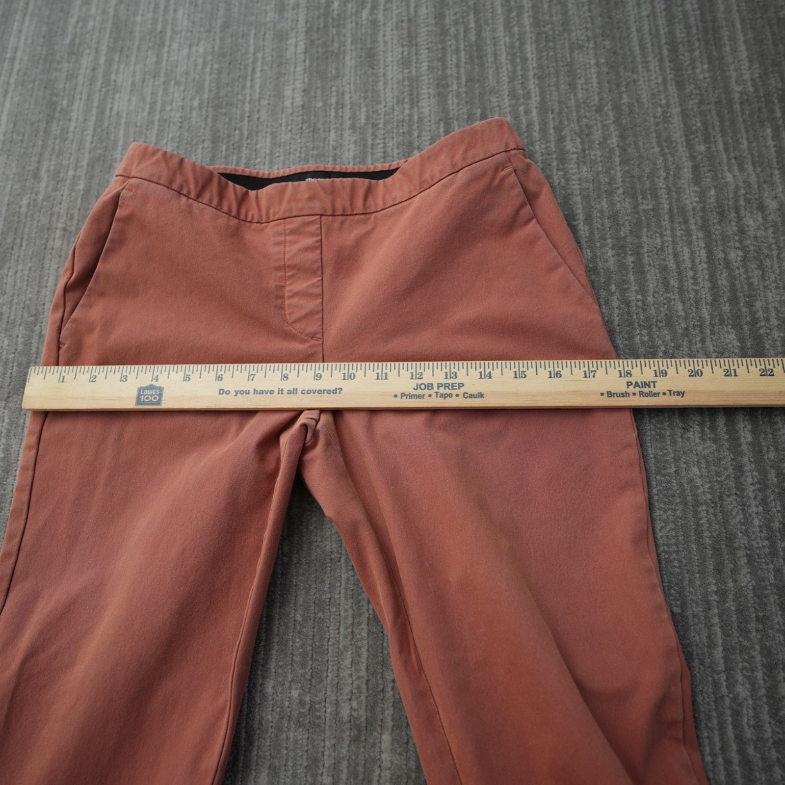 Theory Pants Women Pull On Cotton Nylon Made In USA Size 2 Measured 27.5×25.5