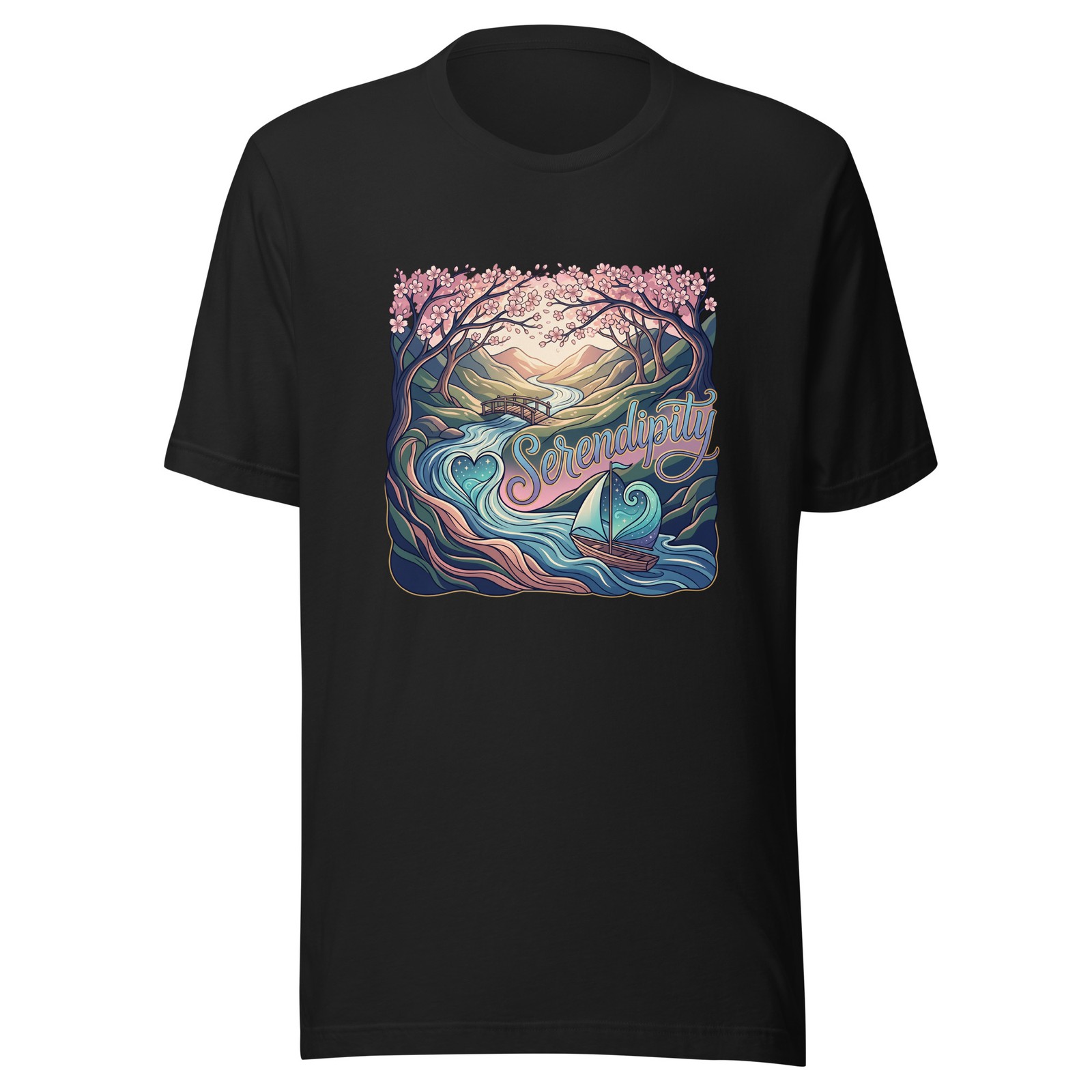 Serendipity – Unisex T Shirt – Comfortable Shirt NEW – Sizes XS-2XL