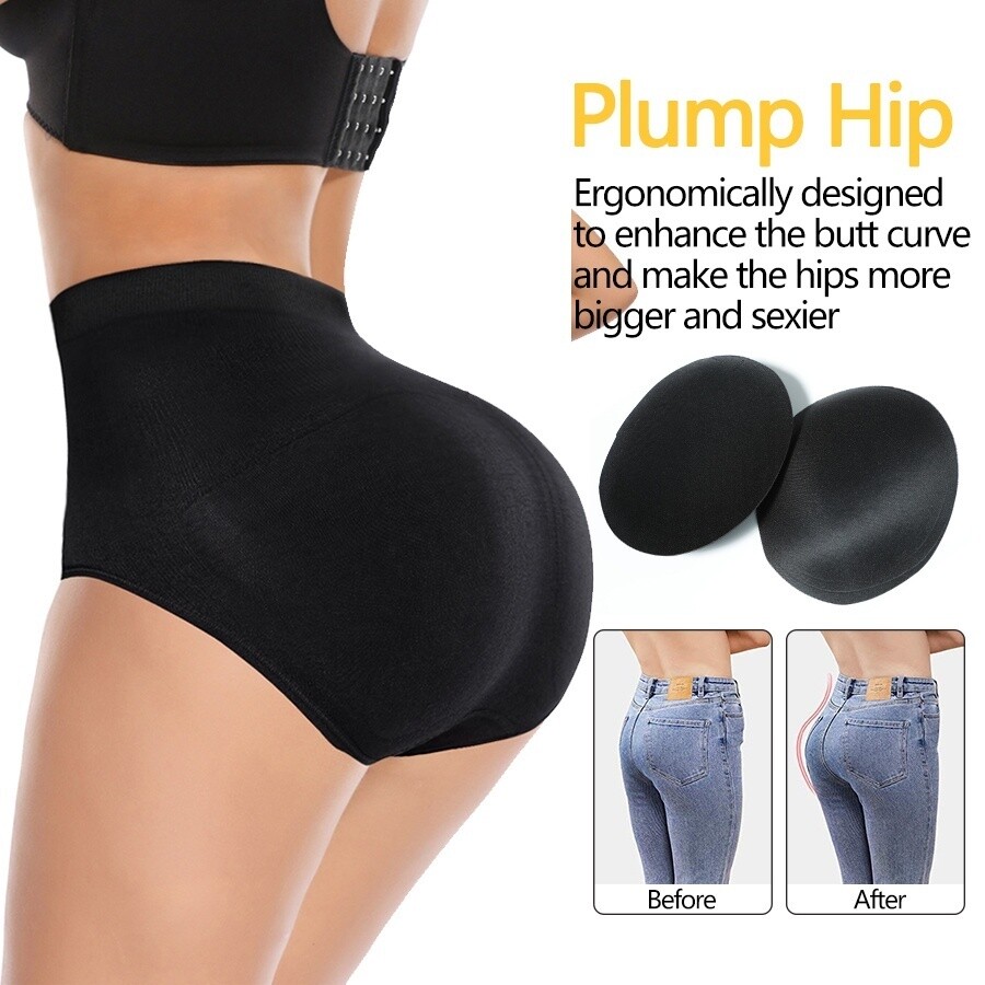 FAKE ASS Padded Butt Lifter Underwear Pants Hip Enhancer Push Up Body Shaper US