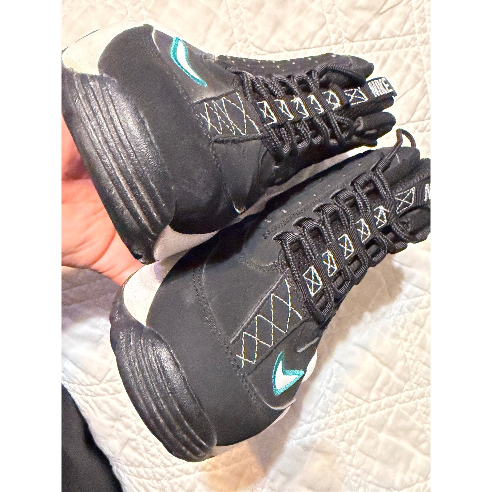 Nike Air Griffey Max II Freshwater Black men’s size 8 White Teal 442171-001