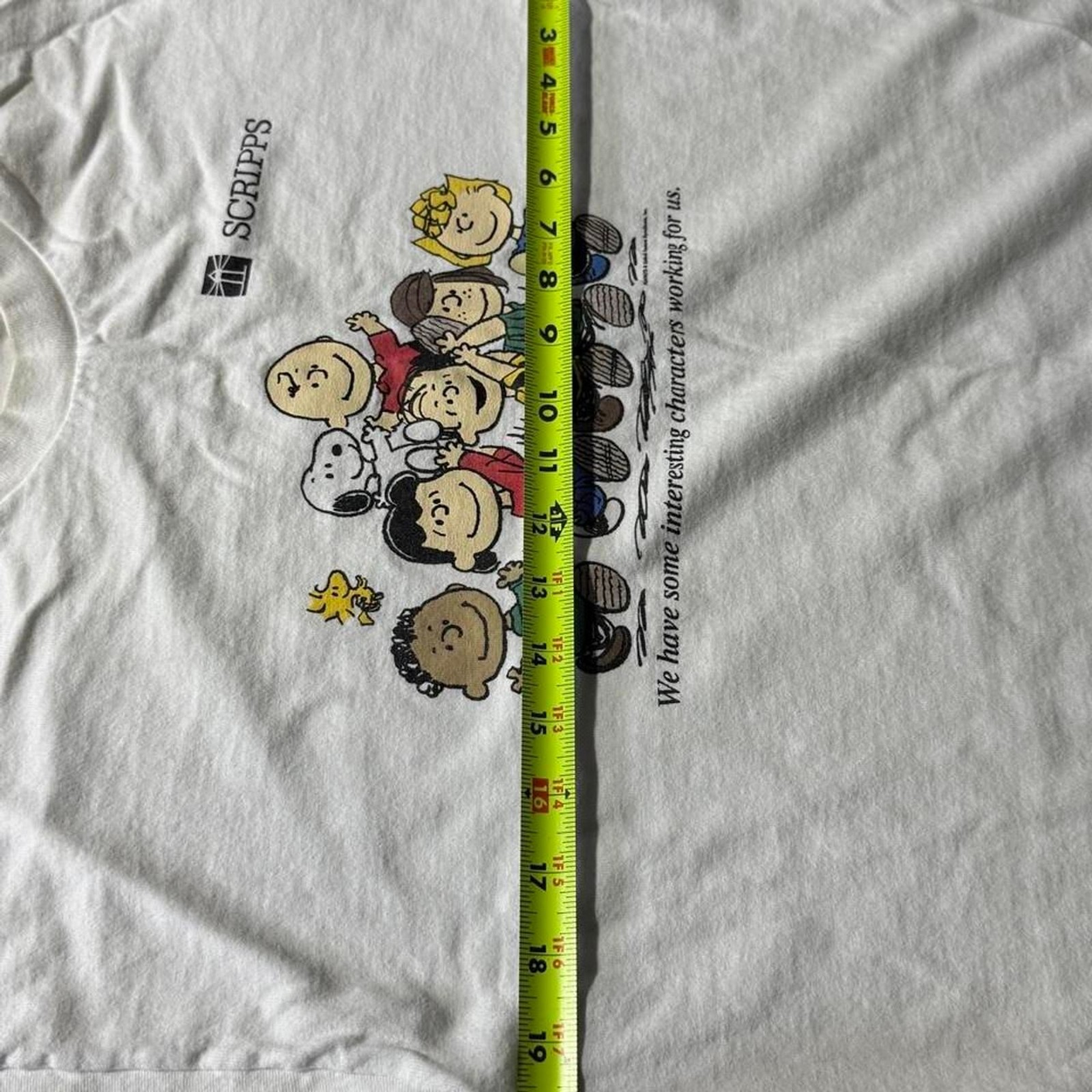 Peanuts Men’s White T-shirt
