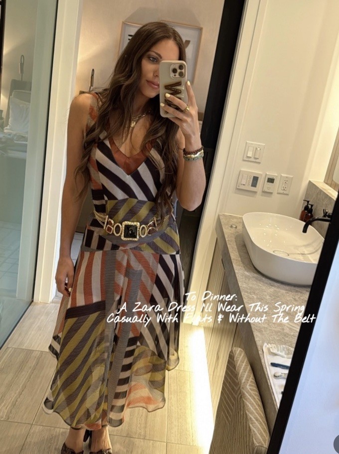 ZARA NWT WOMAN SS26 PATCHWORK PRINT MIDI DRESS MULTICOLORED | 2623/185