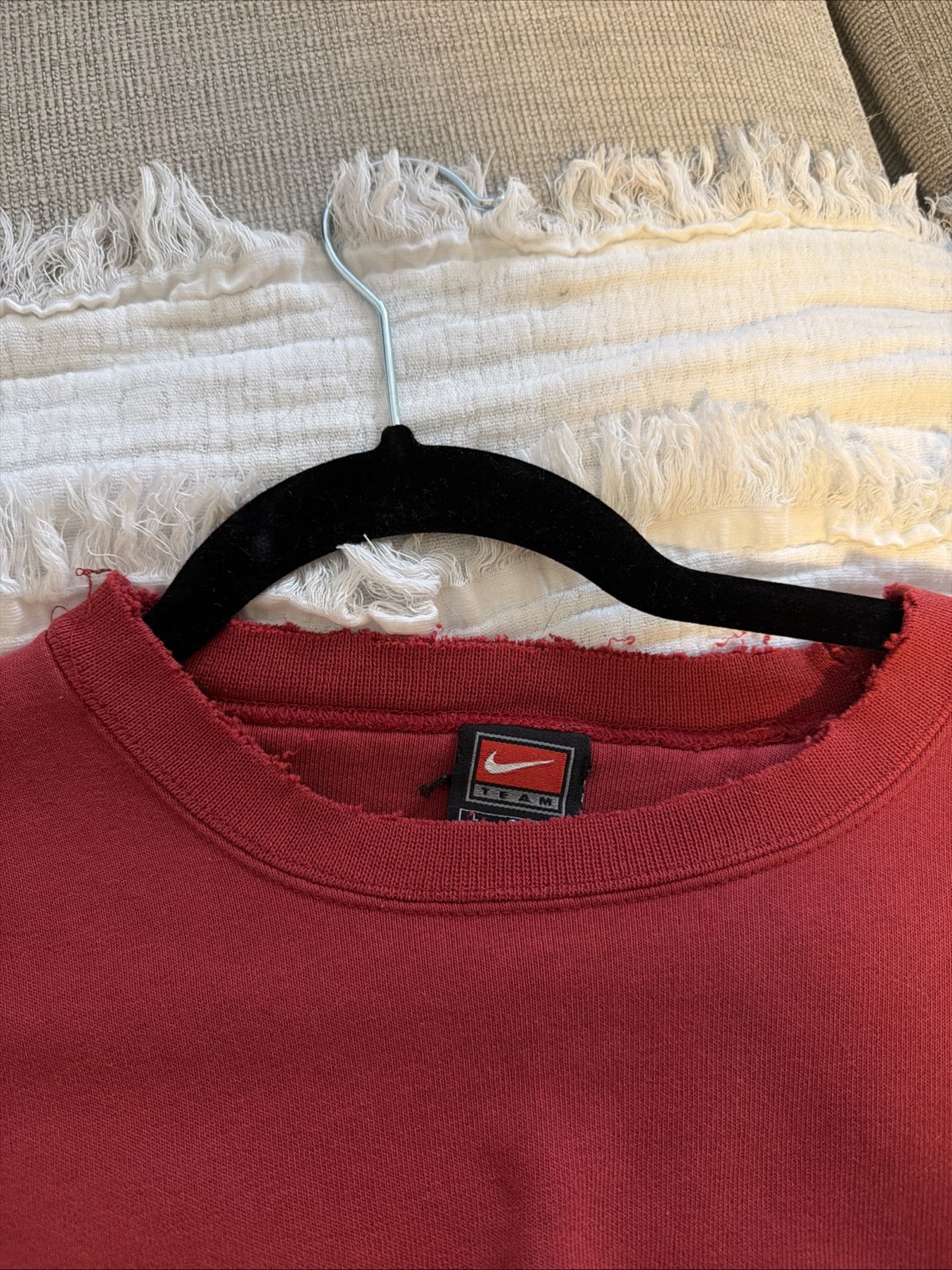 Vintage Team Nike Red Crewneck