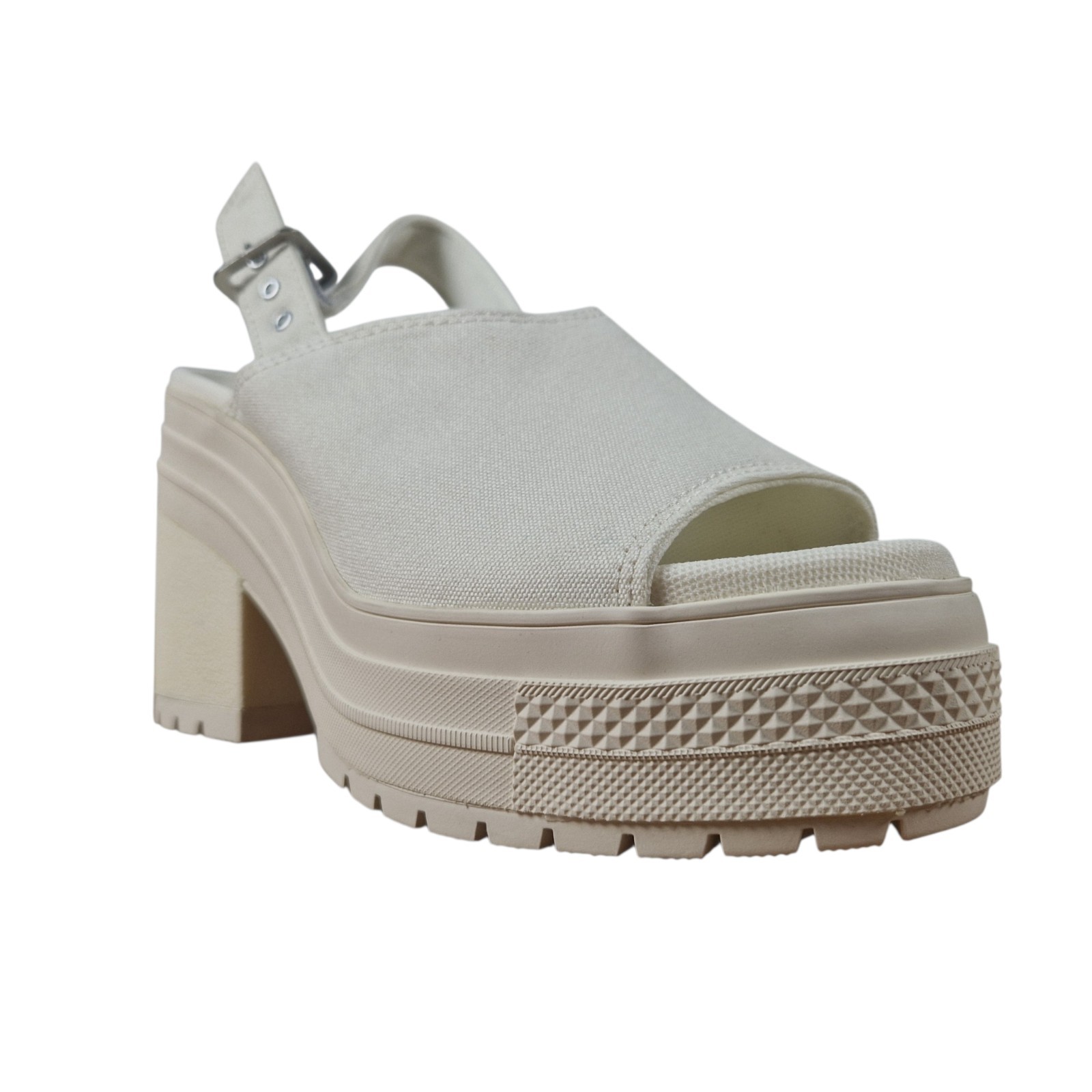 Converse Chuck 70 De Luxe Heel Mule Platform Size 36.5 37 38 39 White A13796C New DS