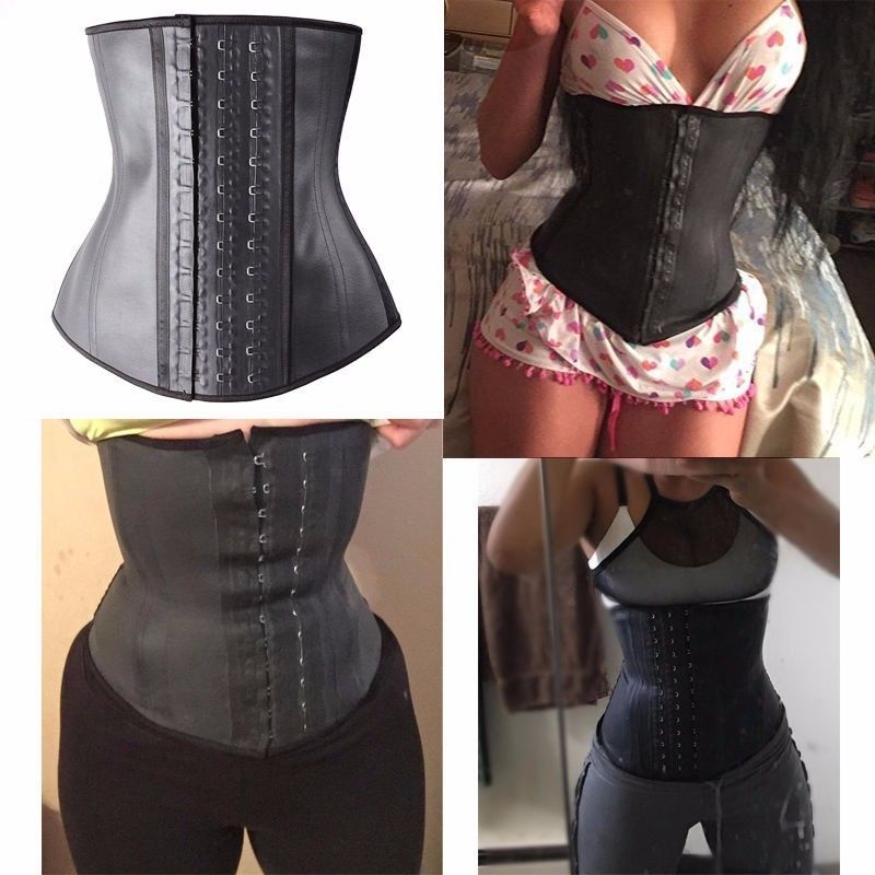 Fajas Reductoras Colombianas Body Shaper LATEX Waist Trainer Corset Shapewear US