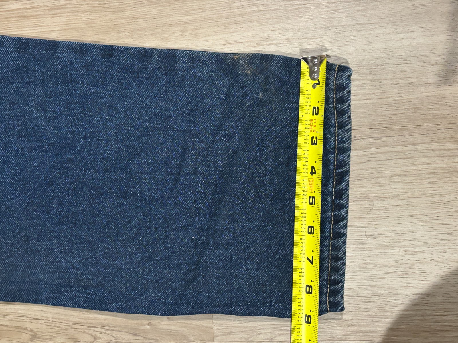 Insulated – FLANNEL LINED – SCHMIDT Denim Jeans Men’s Workwear Jeans 34″ x 32″