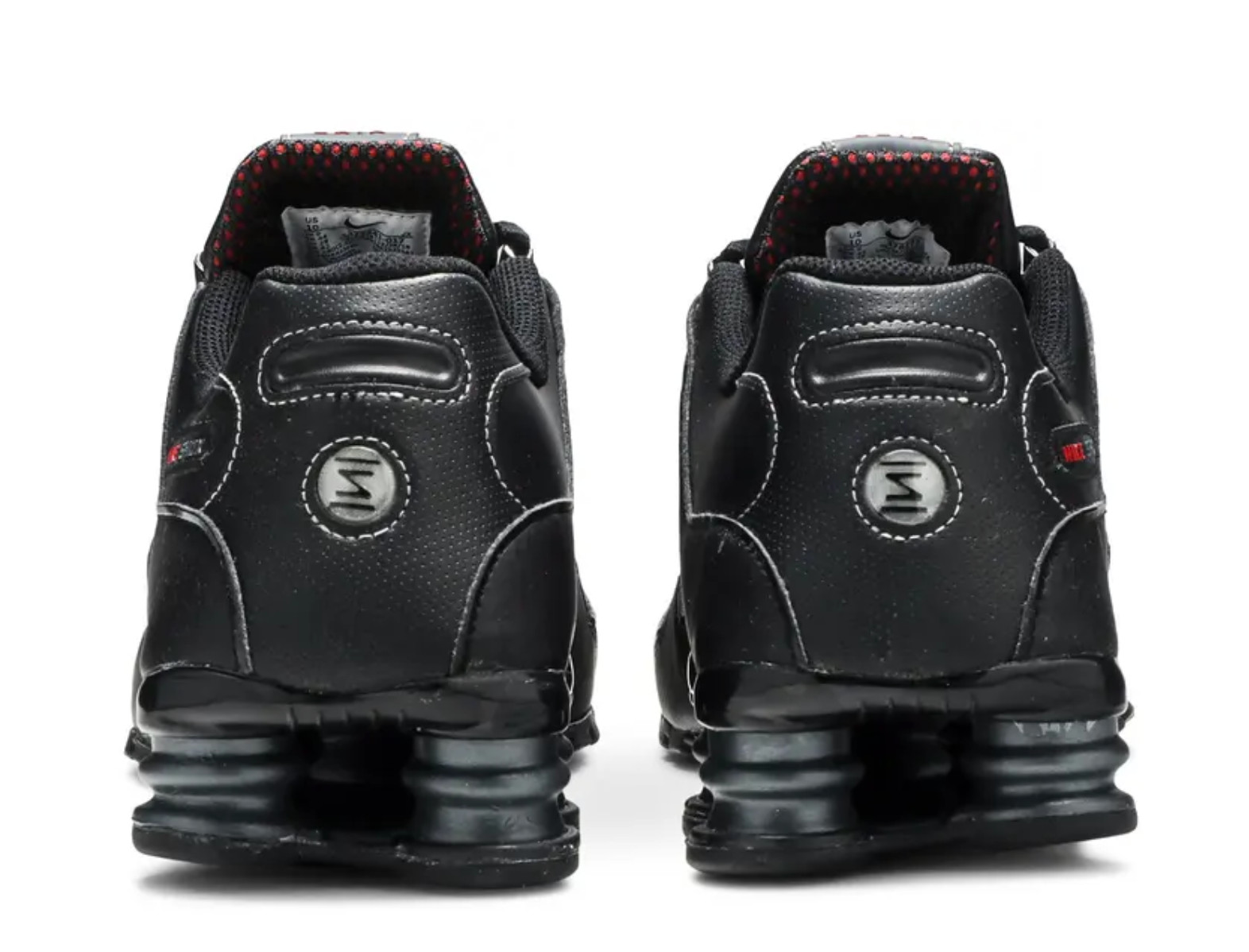 SIZE 9 – NEW Nike Shox NZ ‘Black Varsity Red’ 378341-017 SNEAKERS SHOES