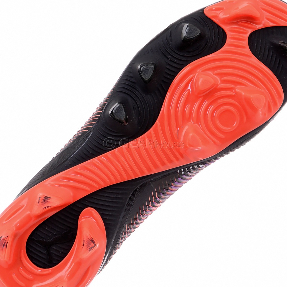 PUMA Future 8 Match FG/AG Womens Soccer Cleats, Black Orange Purple, Pick Size