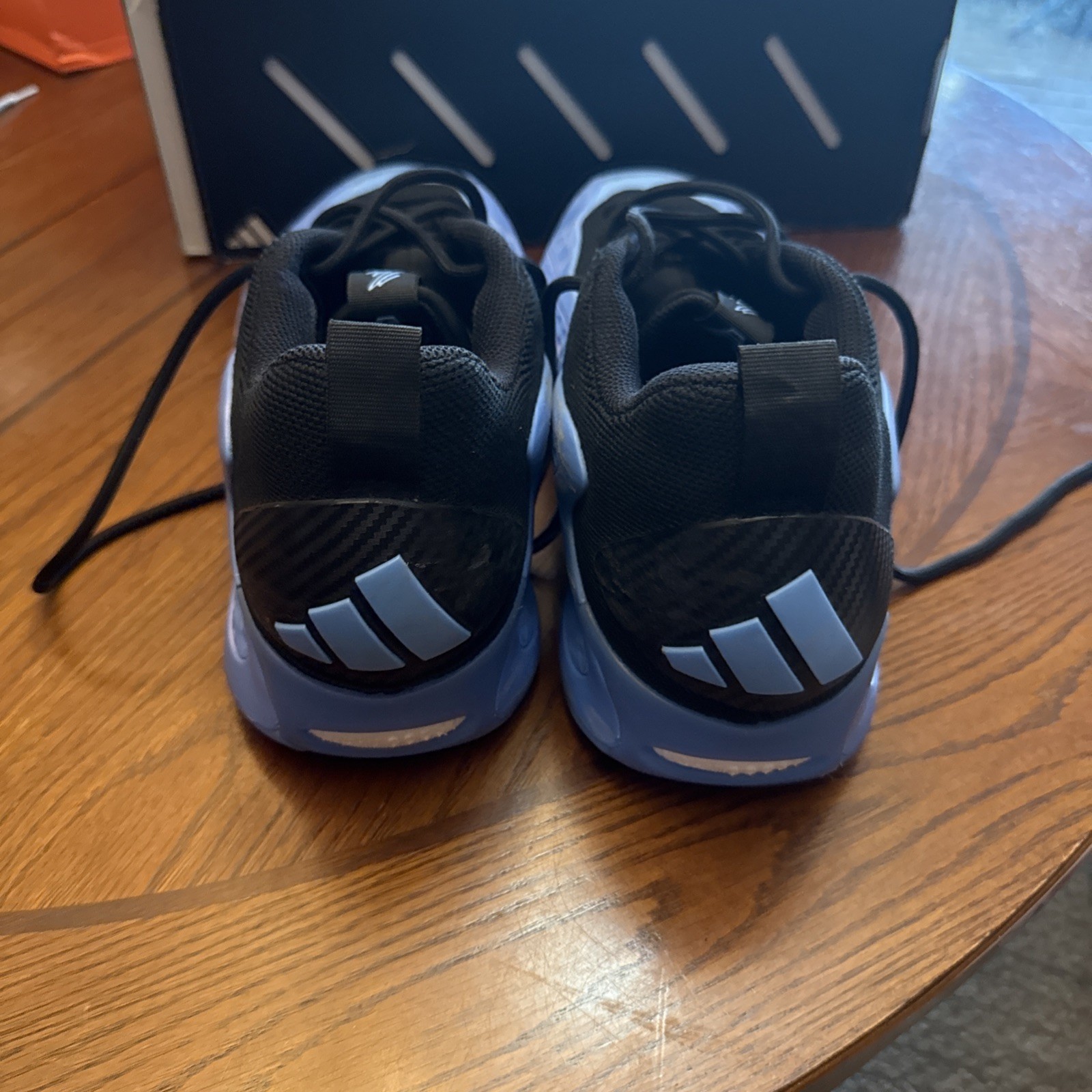 Adidas AE 1 Low Anthony Edwards Blue Black | JQ6139 Sz 12 M 13 W