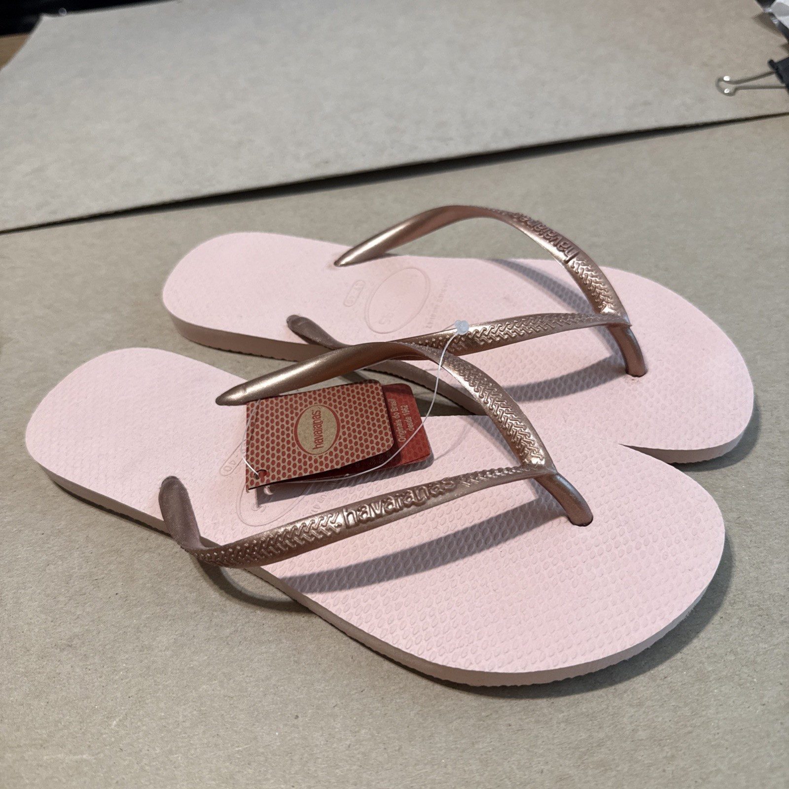 Havaianas Slim Rose Pink Flip Flops EU 396/40 – New