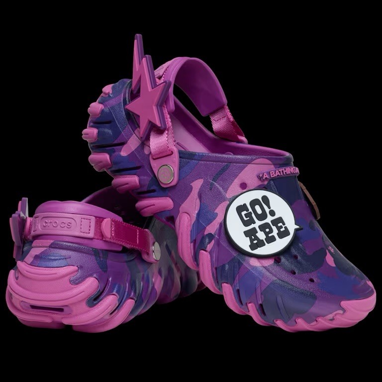 Bape echo Crocs Size 10M (Check description)