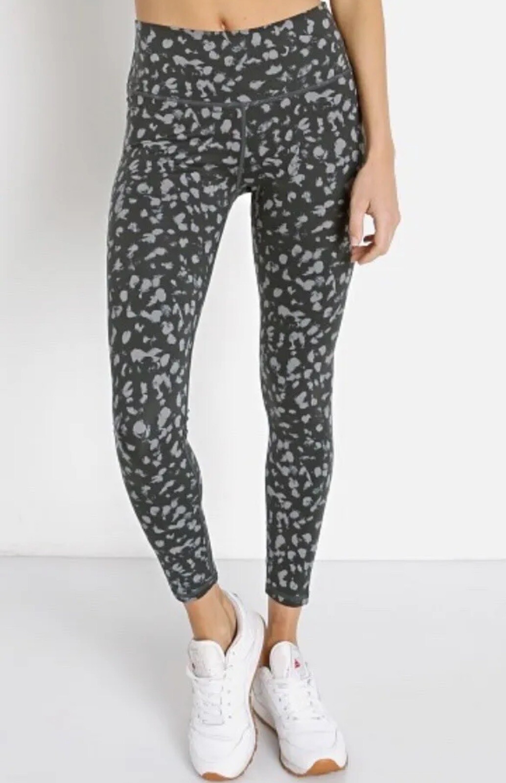 Varley Century Legging Broken Mini Spot Green Size XSmall BNWT