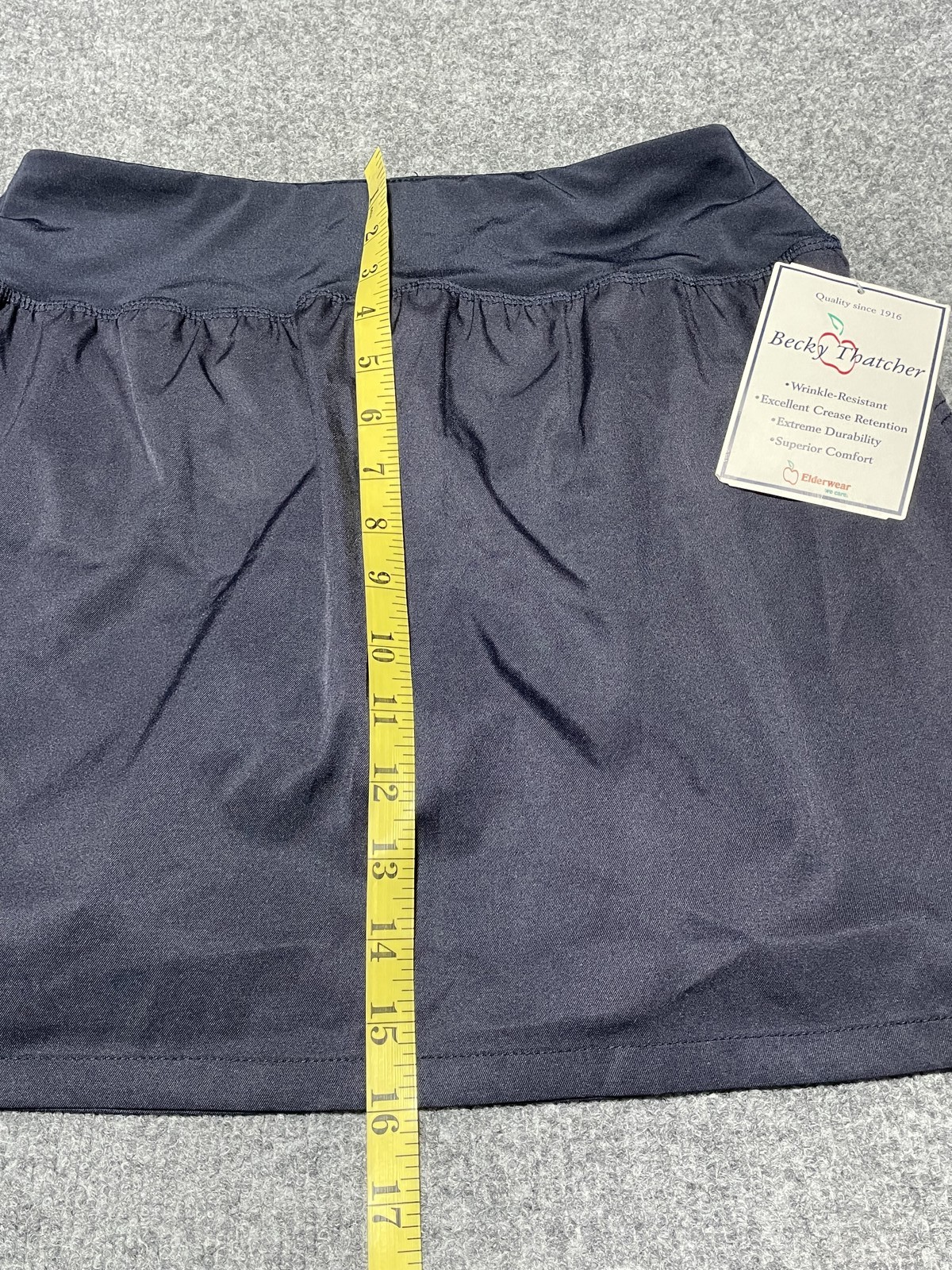 Becky Thatcher Elderwear Women’s Navy Blue Activewear Skort Size M Juniors 7-9