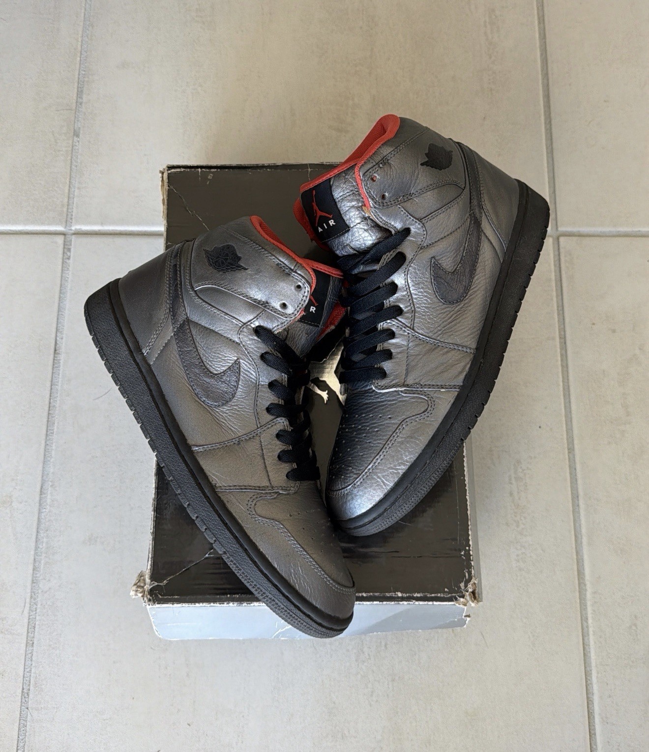 Jordan 1 High Pewter Size 9