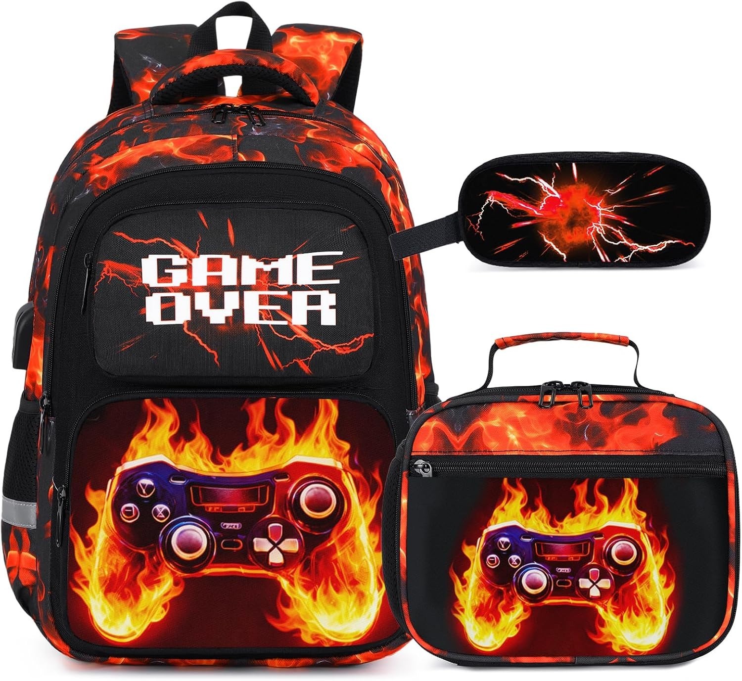 Backpack for Boys, School Bags for Kids, Bookbag for Boys Children Teens Backpac