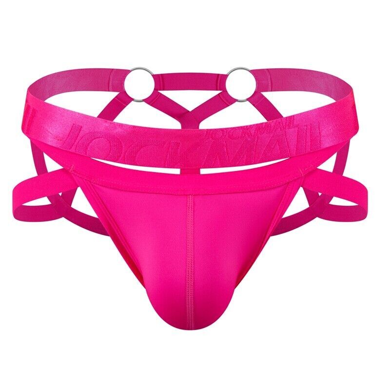 Jockmail Sexy Men’s Jockstrap Briefs Underwear G-string Thongs T-back Underpant