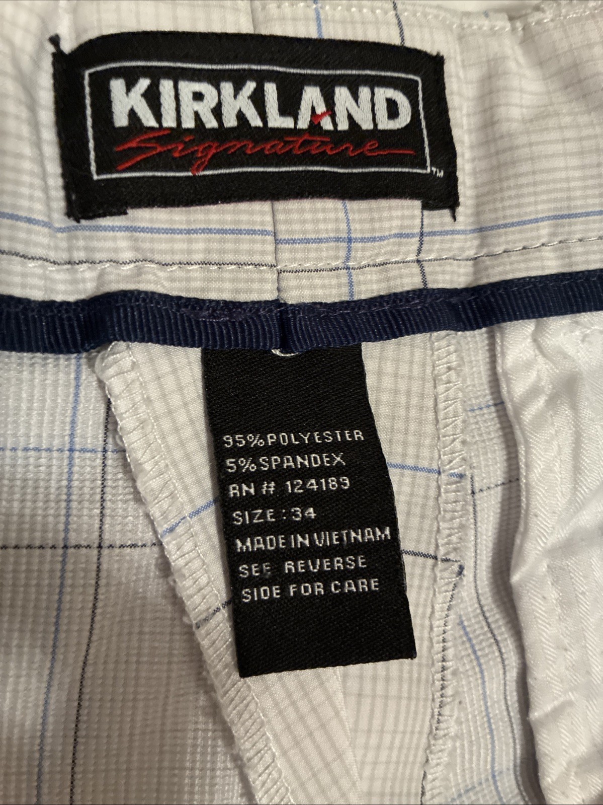 Kirkland Golf Shorts 34 Waist