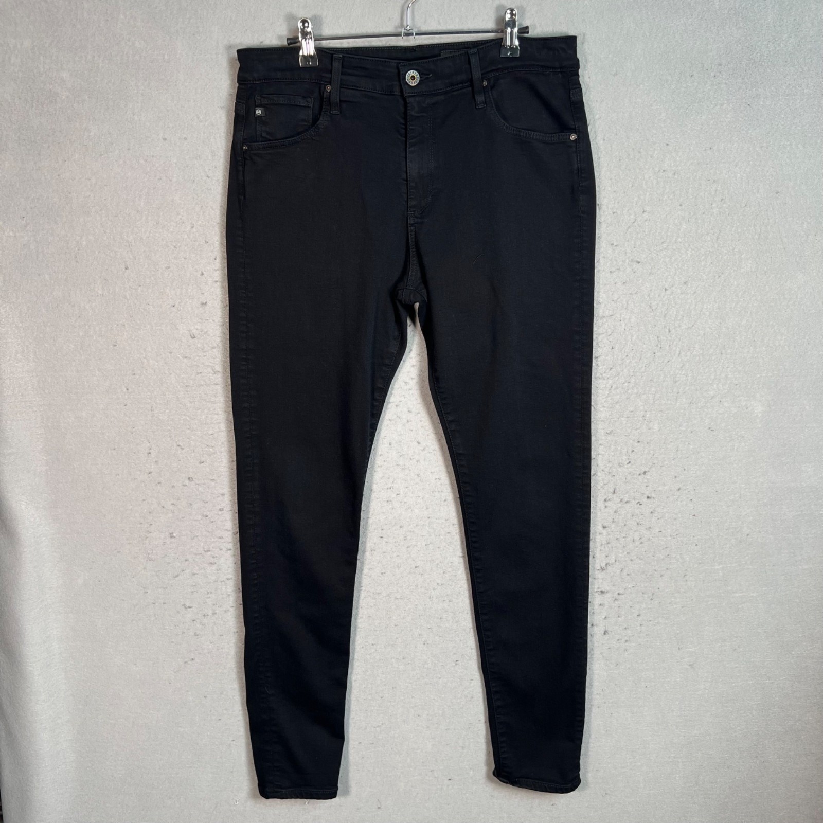 Adriano Goldschmied The Farrah Skinny Jeans High Rise Black 31R