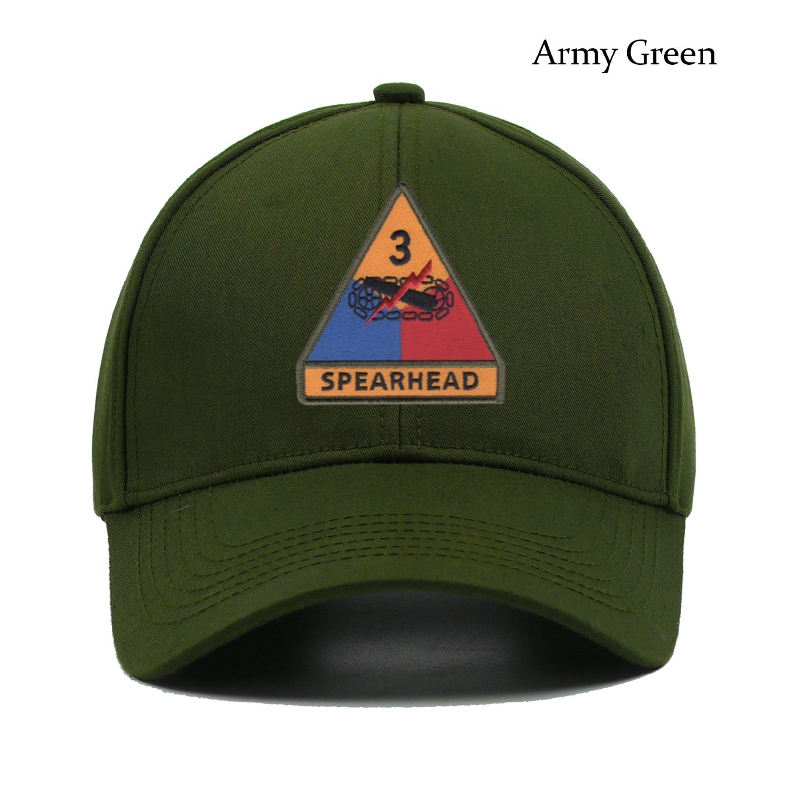 Embroidered Hat U.S Army 3rd Armored Division, Veteran Cap, Trucker Hat, Gift