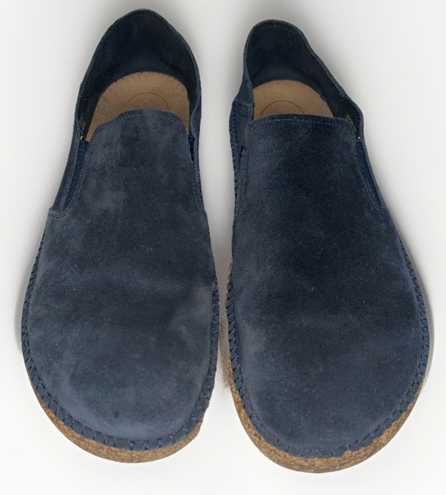 Birkenstock Callan Suede Leather Slip-On Navy Blue Loafers Men’s Sz 11-11.5 /44
