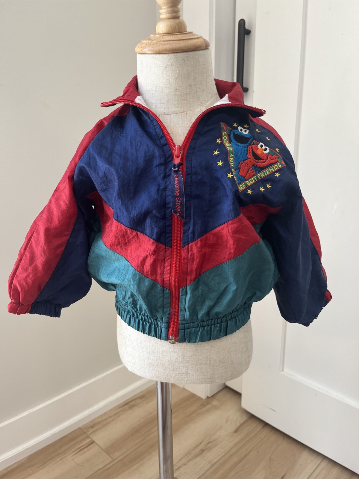 Y2K Sesame Street Windbreaker 12 Months