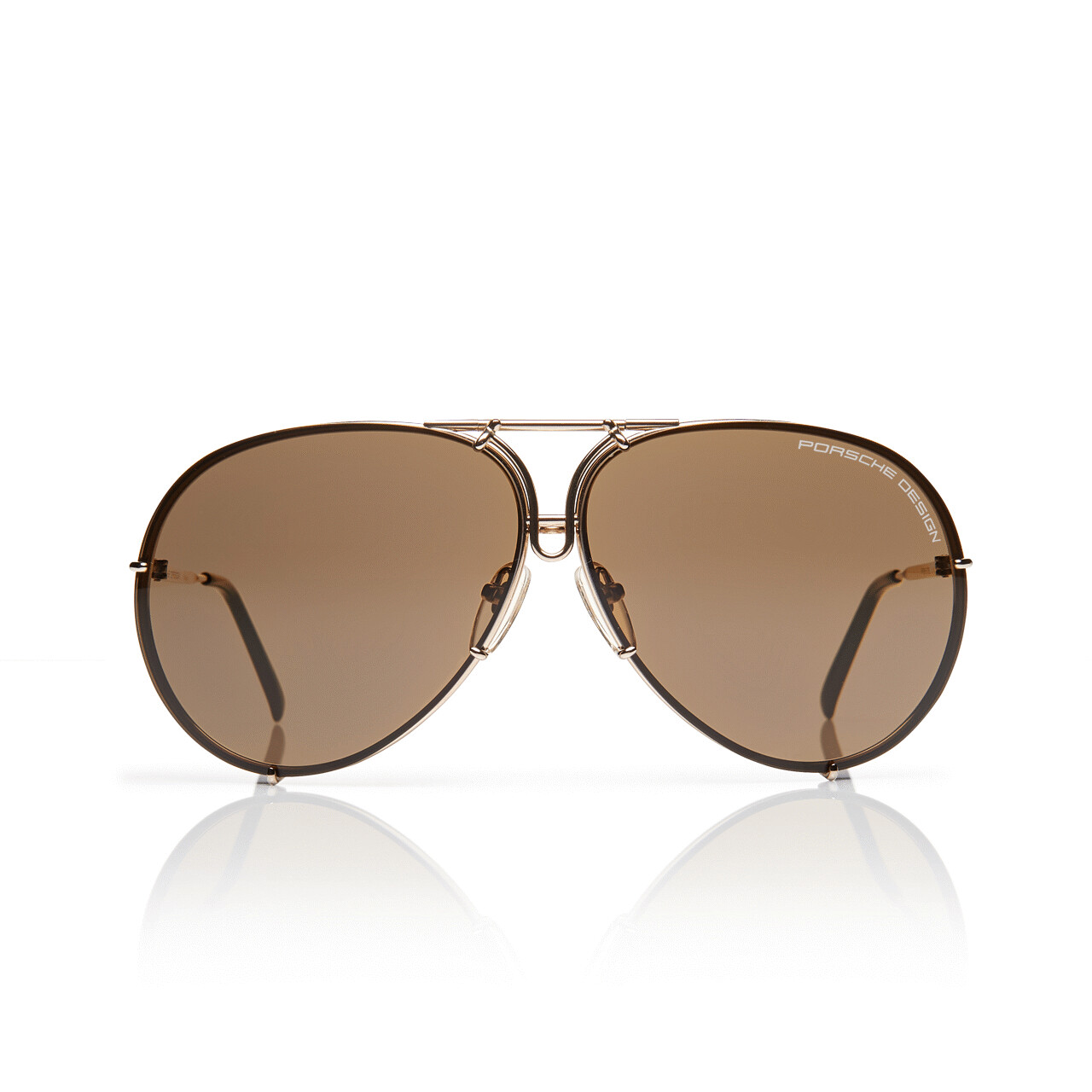 Porsche Design P8478 Iconic Sunglasses A – Light Blue/Brown + Extra Lenses