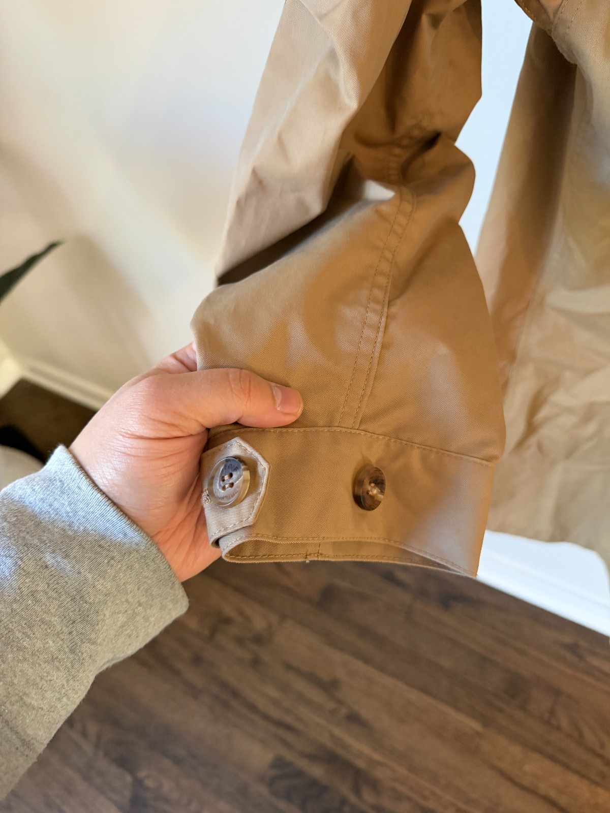 🔥 Comme Des Garcons Home C002 Long Coat Beige S [Fits Oversized – Large]