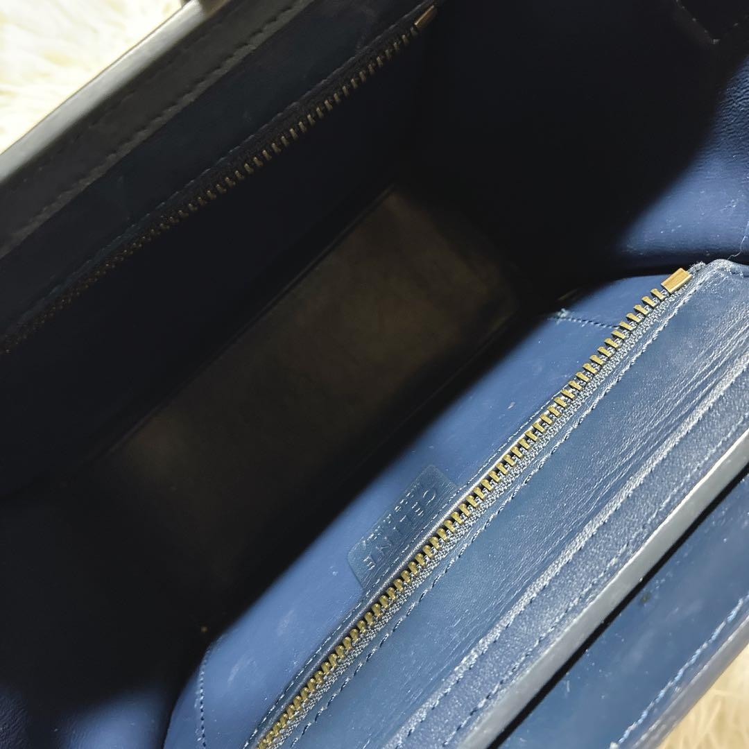 Celine Luggage Nano Shopper Smooth Leather Mini 2way