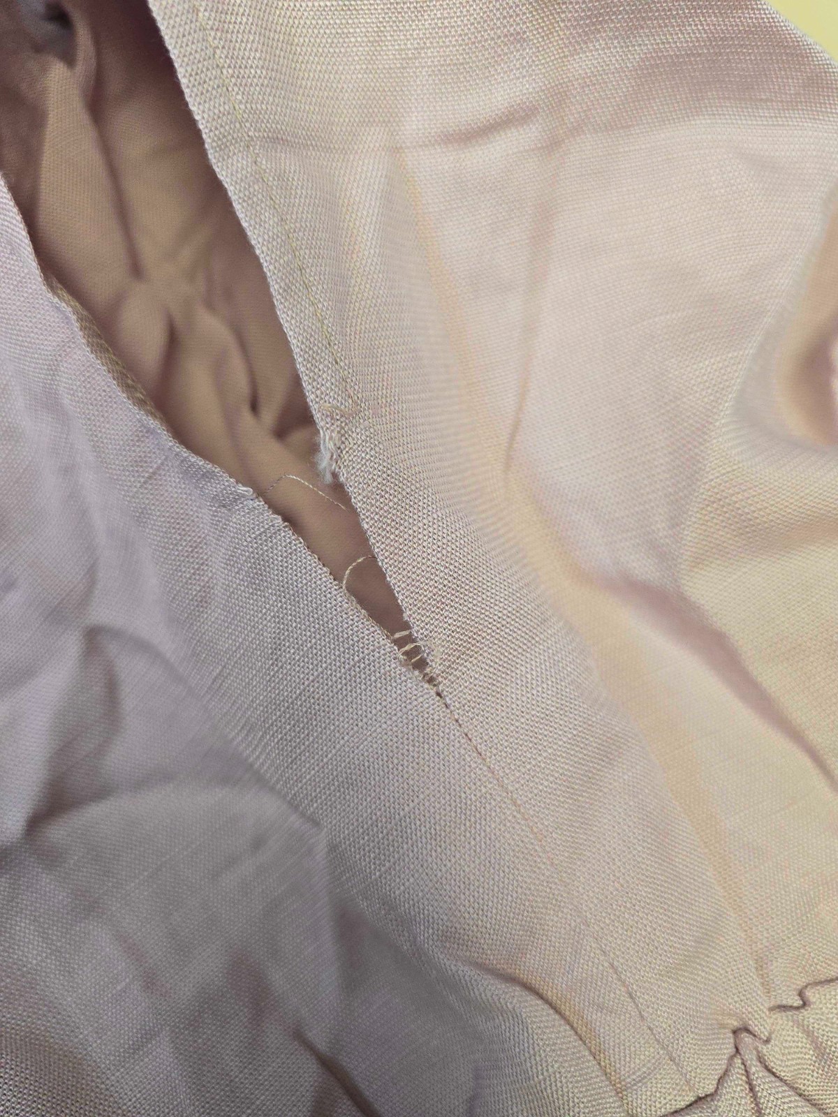 Fernanda Linen Jumpsuit – Blush THE NOLI SHOP