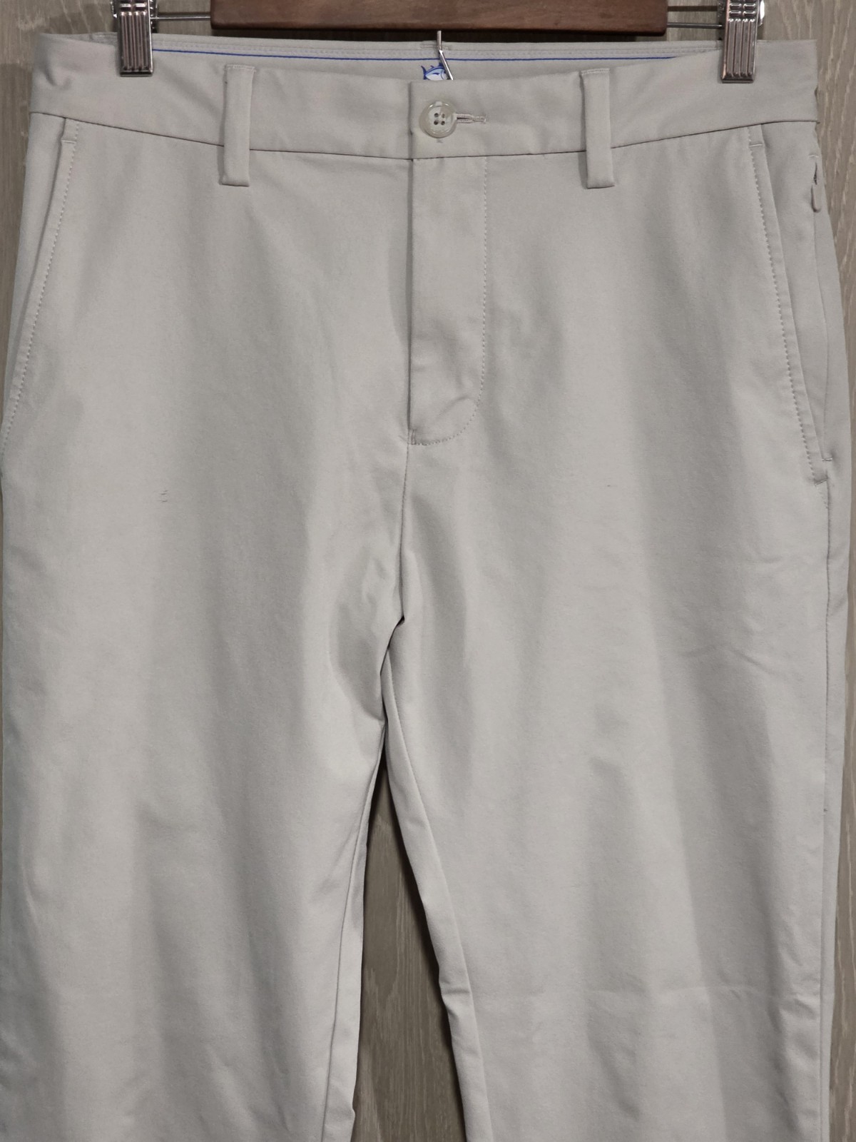 SOUTHERN TIDE Jack Performance Pants Men’s 30×30 Tan Flat Front Polyester
