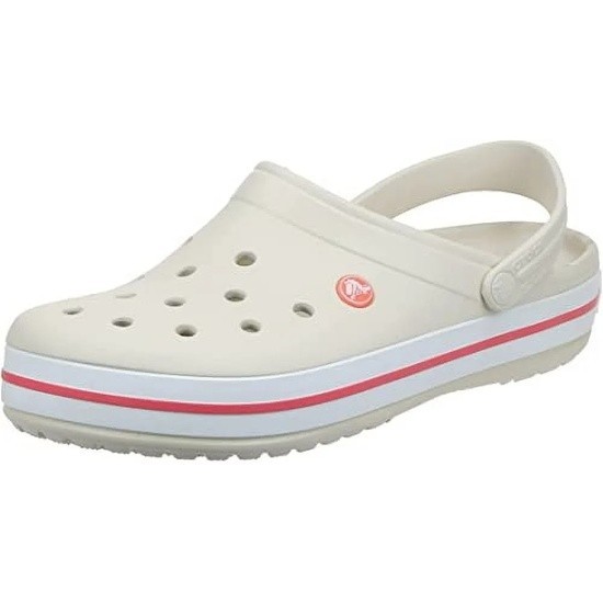 Crocs Unisex Crocband Clog Beige Casual Slip On Comfort Sandals Crocs Crocband